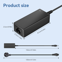 Adaptateur d'alimentation pour ordinateur portable 30W, 19V 1.58A DC, pointe de remplacement 5.5x2.5mm, avec chargeur pour ordinateur portable, prise US UK EU AU