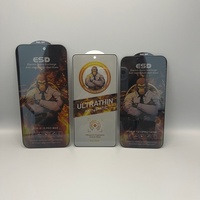 Pelindung Layar Kaca Tempered Anti-Spy Privasi Berkualitas Tinggi BA-KING untuk iPhone Duo 15 17 18 Pro Max Samsung S26 10 PCS Per Kotak