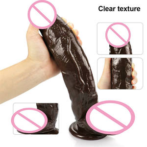 人工リアルシリコンペニスビッグソフトプラスチック12インチディルド女性大人の大人のおもちゃ - Product Image 4