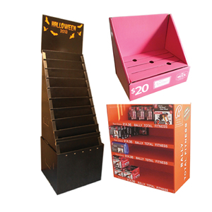 Estante de exhibición de supermercado reciclable de cartón Estante de exhibición de acrílico de exhibición al por menor - Product Image 6