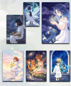 Collection de cartes Pokémon chinoises YQ, animées et scellées, cartes Mega Dream de qualité, booster mystère Pokémon, plateau de jeu de carrom en papier - Product Image 5
