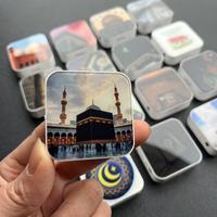 Speaker Quran Portabel dengan Tali Leher, Memori 128MB, Pemutar Audio Religius Muslim yang Ringan dan Dapat Dipakai