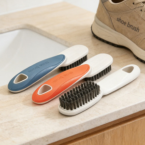 <b>Shoe</b> Brush Nylon Bristle Multi <b>Functional</b> Cleaning Tool For <b>Shoe</b> Care - Product Image 1