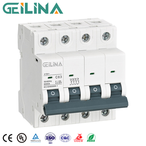 1P 6kA 230V Einpoliger 63-125A Einphasiger Elektrischer <span class=keywords><strong>DC</strong></span>-Leitungsschutzschalter für PV-Solarsysteme - Product Image 4