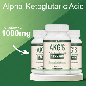 OEM Toptan Yüksek Saflıkta AKG'nin Alfa Ketoglutarik Asit Kapsülleri 1000mg Kapsül Takviyeleri Yetişkinler İçin Kas Gelişimini Destekler - Product Image 2