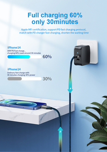 Nouveau câble de charge rapide PD en nylon tressé de haute qualité certifié MFi pour <span class=keywords><strong>Apple</strong></span> <span class=keywords><strong>iPhone</strong></span> 14/ 13/12/<span class=keywords><strong>iPhone</strong></span> SE 2022/<span class=keywords><strong>11</strong></span>/XR, - Product Image 6