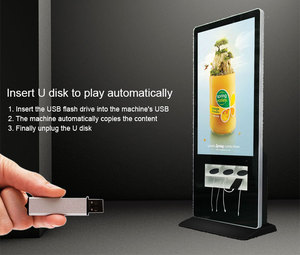 Quiosco de Estación de Carga Inalámbrica con Pantalla Digital WIFI de 55 Pulgadas para Publicidad en Aeropuertos, para Múltiples Teléfonos Móviles - Product Image 6