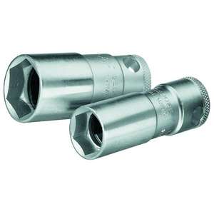 GEDORE - 6363040 1/2'' Spark plug socket with retaining spring - EAN 4010886636305 <b>LUBRICATION</b>, FILTRATION AND SPARK PLUGS - Product Image 2