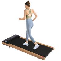 Pour Lijiujia 1.75HP tapis roulant électrique en gros tapis de marche de gymnastique à domicile avec télécommande pour les utilisateurs jusqu'à 100kg Test de fréquence cardiaque