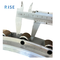 RISE O * Haute Qualité Escalator Main Courante Guide Supérieur Courbe En Aluminium Courbe Escalator Balustrade Guide Rond DAA2000NP2
