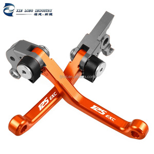 Leviers de frein et d'embrayage à pivot en aluminium CNC les plus vendus pour 505SX-F <span class=keywords><strong>2008</strong></span> 505XC-F 2009 525EXC-R 2005-2006 Motocross Dirt Bike - Product Image 3