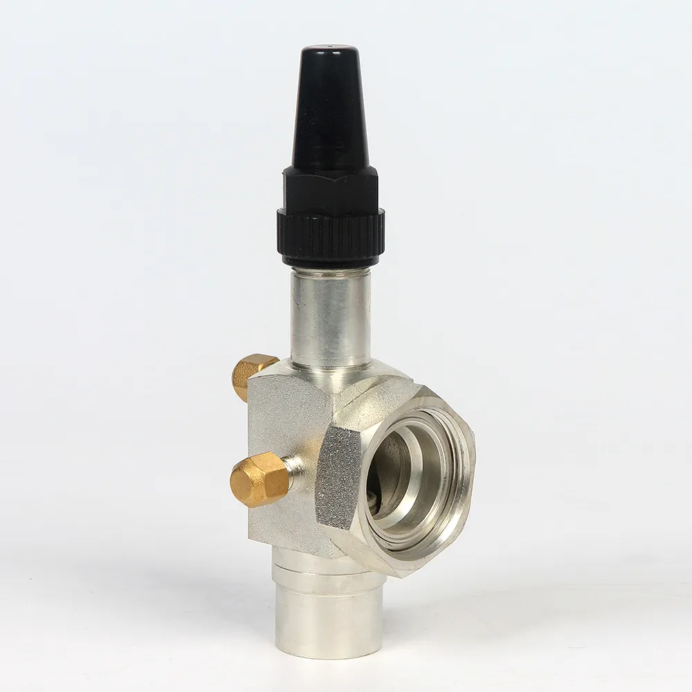 Полугерметичный распределительный клапан компрессора с вращающимся соединением