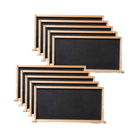 Lot de 10 cadres de ruche en bois massif noir de 9-1/8 pouces avec fondations en cire d'abeille 100 % naturelle pour ruches profondes