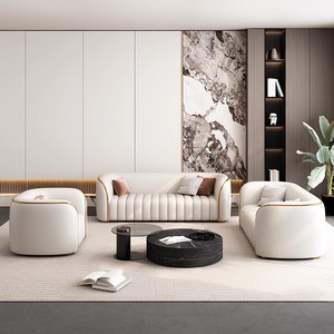 Canapé modulaire en cuir <span class=keywords><strong>Chesterfield</strong></span> moderne de luxe pour salon ou meubles de réception - Product Image 6