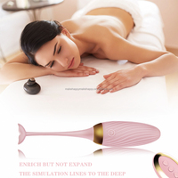 Kabelloses Ferngesteuertes Vibrations-Springeier Erwachsenen-Masturbationsgerät Tragbare Analplugs Vibrator für Frauen
