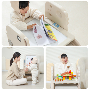 Vente en gros de toboggan pliable miniature en HDPE pour enfants de 0 à 6 mois, jouet éducatif amusant - Product Image 4