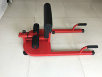 Banc de squat robuste en acier sur mesure avec plateforme antidérapante et poignées de pompes pour commandes en gros