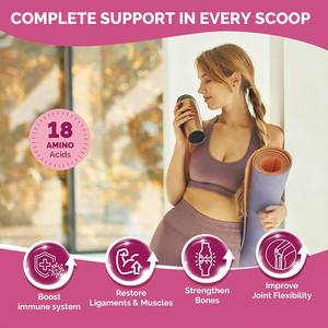 OEM/ODM Biotin Vitamin C Probiotics smooth skin support nails and joint health sugar free beauty <b>collagen</b> peptide powder - Product Image 3