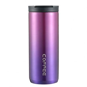 Jupeng Premium Insulated <b>Coffee</b> Cup Leak Proof Stainless Steel Travel Mug With Gradient and Matte Finish Custom Logo - Product Image 4