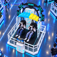 Simulateur de vol en parapente FEC Business VR, nouvelle conception, machine de jeu d'arcade de divertissement, simulateur de saut en parachute en réalité virtuelle 9D