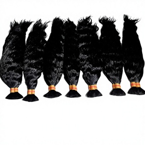 Cheveux humains bruts vierges indiens non traités, cuticule à ondulation profonde et douce, cheveux naturels ondulés et droits, style Jerry Curl, meilleurs vendeurs - Product Image 3