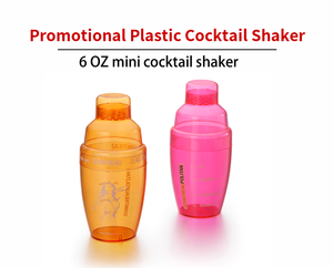 Mini Plastic Cocktail Shaker <b>Bottle</b> for Home Bar Wholesale Cobbler Cocktail Shaker Bulk Product Made In Vietnam - Product Image 2
