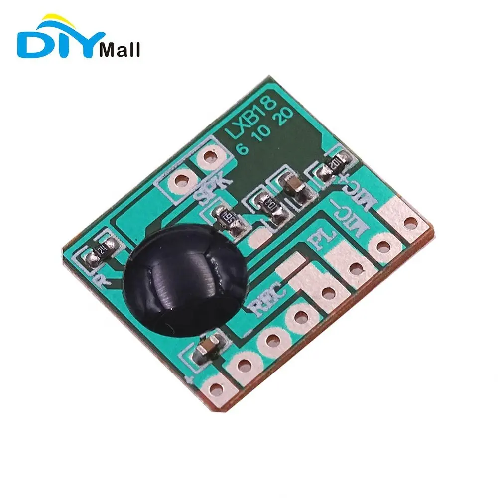 DIYmall ISD1806 6S Sound Recordable Chip IC Voice Music Talking Recorder Module 3-4.5V