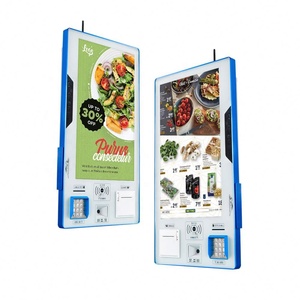 Oem Odm 23.6 Inch Nft Card Reader Code <b>Scanner</b> Keypad Camera Thermal <b>Printer</b> Food Order Machine Self Order Kiosk in Restaurant - Product Image 1