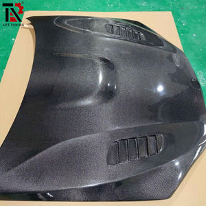 Pour <span class=keywords><strong>BMW</strong></span> X5 F15 / X6 F16 Capot en fibre de carbone de style <span class=keywords><strong>Hamann</strong></span> - Capot de performance en fibre de carbone véritable pour X5 X6 35i 50i M50d - Product Image 5
