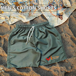 Shorts d'été décontractés pour hommes en polyester, imperméables, anti-plis, écologiques, respirants, à motif uni, avec service OEM et logo personnalisé - Product Image 2