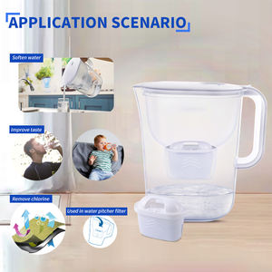 クリアハウジング水フィルター健康的な飲料水水フィルターピッチャー水差し多用途 - Product Image 6