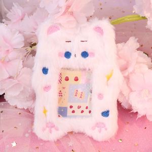 Custom Wholesale <b>Animal</b> Kpop Plush Card Holder Photocard Badge Holder Protective Case for Welcome Gifts - Product Image 4