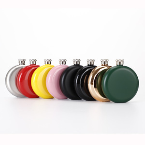 Mini 304 thép không gỉ Rượu Flask 1oz/28ml Túi Keychain xách tay Hip Flask với tùy chỉnh biểu tượng tia laser <span class=keywords><strong>Whisky</strong></span> 8oz công suất" - Product Image 2