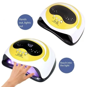 Nouveau 168W haute puissance LED lampe UV double Source de lumière lampe de lune pour Nail Tech dispositif intelligent pour <span class=keywords><strong>ongles</strong></span> secs - Product Image 4