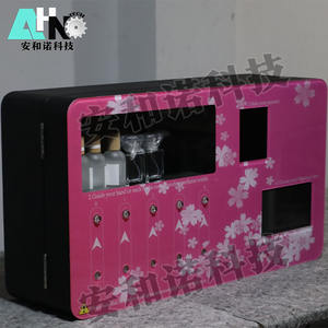 Máquina Expendedora Automática de Perfumes AHN TECH <span class=keywords><strong>2025</strong></span>, Pantalla Táctil Inteligente de 7 Pulgadas, Carcasa Metálica, Lector de Tarjetas, Pago con Monedas, SDK - Product Image 5