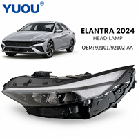Ensemble de phares avant pour Hyundai Elantra 2024, remplacement de phare avant Elantra N, OEM 92101-AA 92102-AA