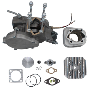 <span class=keywords><strong>Motor</strong></span> de <span class=keywords><strong>bicicleta</strong></span> de gasolina de 5.5HP, carburador PHBG21mm, <span class=keywords><strong>motor</strong></span> de <span class=keywords><strong>bicicleta</strong></span> de 2 tiempos, 85cc, arrancador, cilindro con revestimiento Nikasil, anodizado CNC - Product Image 6