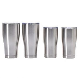 Tasse isotherme 30oz à taille fine, anti-rayures, en acier inoxydable mat – Meilleure vente - Product Image 1