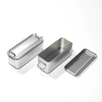 Boîte en métal à fermeture rapide, qualité alimentaire, pour pâtisseries, gâteaux à l'ananas, bonbons de mariage, emballage de biscuits