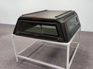 Cubierta de aluminio impermeable <span class=keywords><strong>para</strong></span> caja de camioneta Toyota Tundra 2014 en adelante, 5.5 y 6.5 pies, B2B 4x4, tipo <span class=keywords><strong>camper</strong></span>, al por mayor - Product Image 4