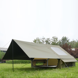Casa de Campo Familiar de Lujo de Doble Capa para 4-6 Personas, Impermeable, Fácil de Instalar, Portátil, para Todas las Estaciones, con 3 Dormitorios y Sala de Estar - Product Image 1