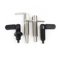 Piston à ressort M6 M8 M10 en acier inoxydable, Pistolets d'indexage en acier, Pistolets d'indexage à verrouillage par broche, Pistolets d'indexage à came 612