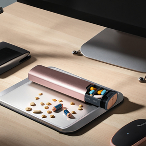 กล่องยาอะลูมิเนียมสีเงินสำหรับขายส่ง กล่องเก็บยาสำหรับผู้สูงอายุ ของขวัญสำหรับผู้สูงวัย - Product Image 2