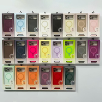 Nouvelle coque de téléphone magnétique en silicone avec protection d'objectif et dragonne pour iPhone 18 Pro Max 17, antichoc, colorée, avec boîte d'emballage