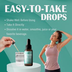 OEM ODM Meilleures ventes Suppléments liquides de méthylcobalamine B12 végétaliens de qualité alimentaire 5000 µg Gouttes liquides de vitamine B12 - Product Image 3