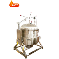 Autocuiseur industriel automatique en acier inoxydable 304, autocuiseur de grande capacité de 600 litres pour soupe d'os