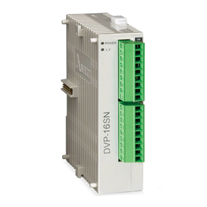 Módulo de Expansión de Salida Digital de 16 Puntos DVP16SN11T, Módulo de Extensión PLC para Automatización Industrial - Product Image 4