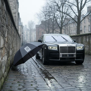 <span class=keywords><strong>Parapluie</strong></span> de Golf LS <span class=keywords><strong>Rolls</strong></span> <span class=keywords><strong>Royce</strong></span> avec Logo Personnalisé, <span class=keywords><strong>Parapluie</strong></span> Robuste Marque Automobile - Product Image 1