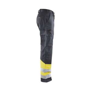 BLAKLADER - 156418119633C56 Pantalon haute visibilité Gris moyen/Jaune-EAN 7330509674208 HI-VIS WORKWEAR - Product Image 4