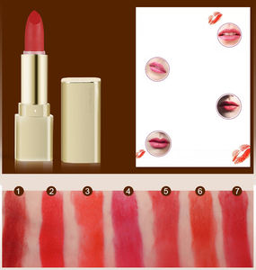 Rouge à lèvres en velours mat, Tube doré, beauté, vente en gros, pas facile à décolorer - Product Image 6